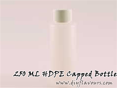 250 ML HDPE Capped Bottle