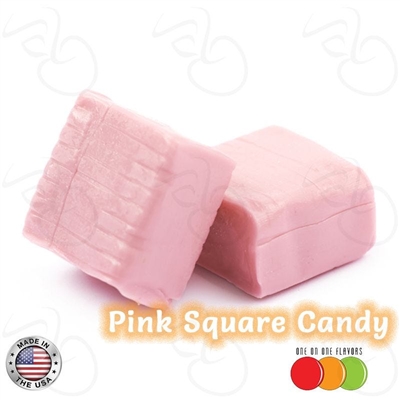 Pink Square Candy by One On One Flavors
