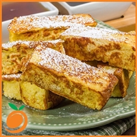 French Toast with Eggnog by Real Flavors