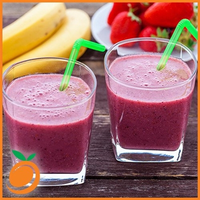 Strawberry Banana Smoothie  by Real Flavors