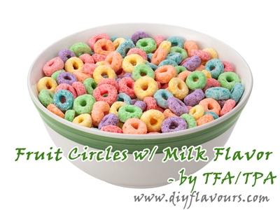 Fruit Circles w/Milk Flavor by TFA or TPA