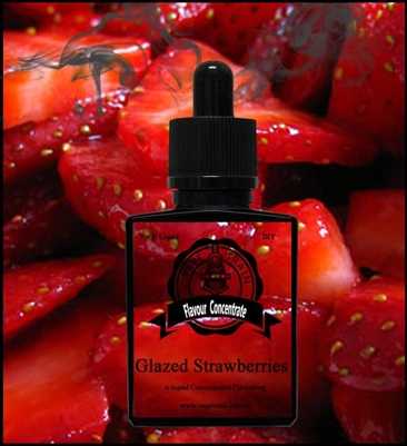 Glazed Strawberries by Vape Train