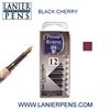 Private Reserve Black Cherry 12 Pack Cartridge Fountain Pen Ink C16 - Lanier Pens