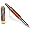 Art Deco Rollerball Pen - Copper and Green Pine Cone