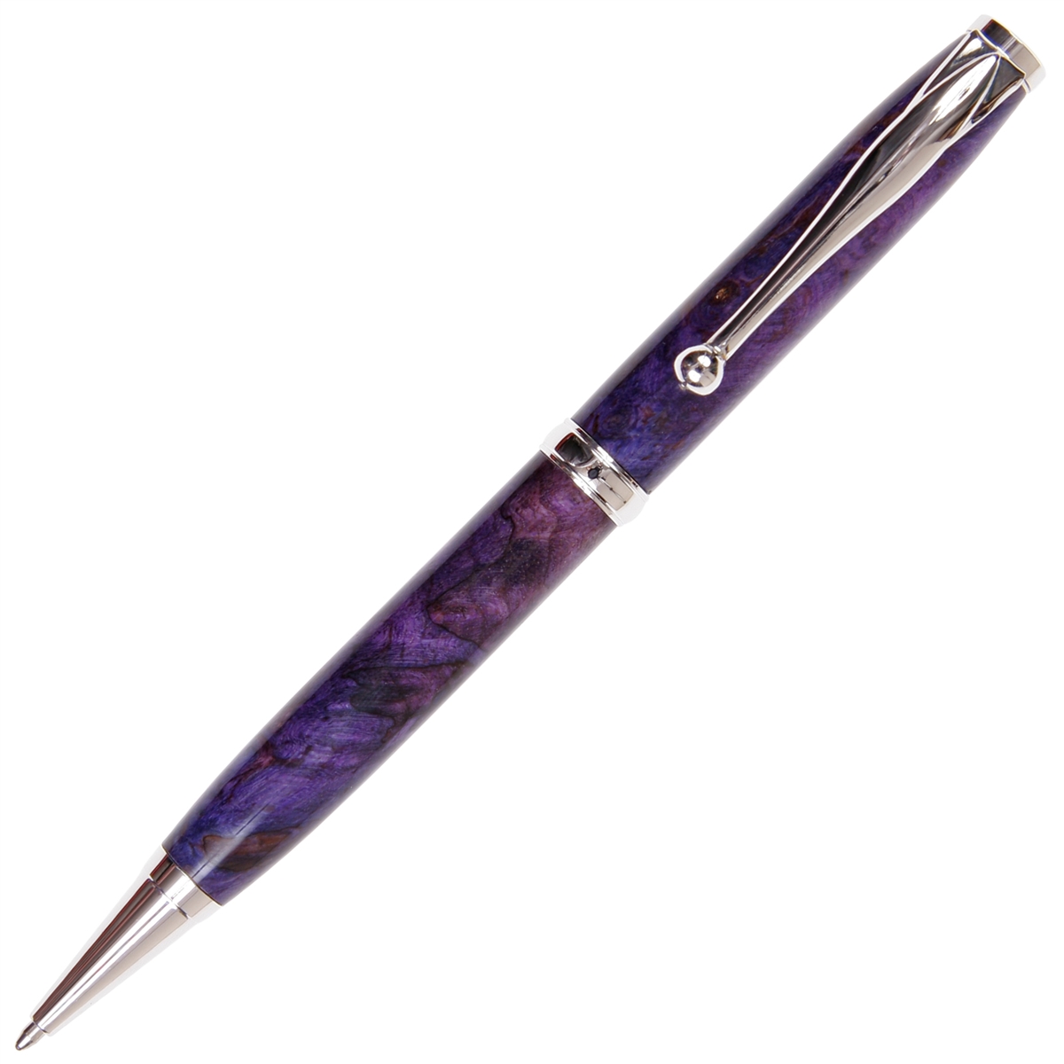 Comfort Twist Pen - Purple Maple Burl