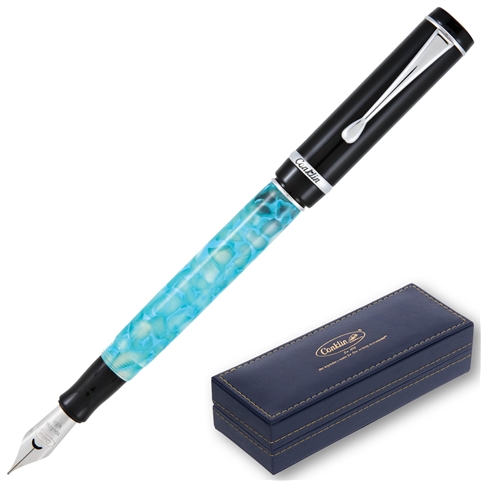 Conklin Duragraph Fountain Pen - Turquoise Nights (CK45340) By Lanier Pens