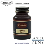 Conklin Dark Rust Ink Bottle 60ml by Lanier Pens, lanierpens, lanierpens.com, wndpens, WOOD N DREAMS, Pensbylanier