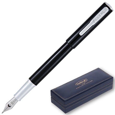 Conklin Coronet Fountain Pen - Black (CK71820) By Lanier Pens