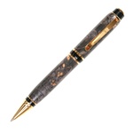 Cigar Twist Pen - Gray & Black Maple Burl