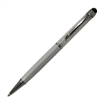 Crystalline Stylus Silver Ball Point Pen