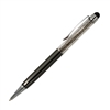 Crystalline Stylus Gun Metal Ball Point Pen