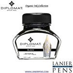 Diplomat Black Ink Bottle, 30ml by Lanier Pens, lanierpens, lanierpens.com, wndpens, WOOD N DREAMS, Pensbylanier