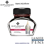 Diplomat Burgundy Ink Bottle, 30ml by Lanier Pens, lanierpens, lanierpens.com, wndpens, WOOD N DREAMS, Pensbylanier