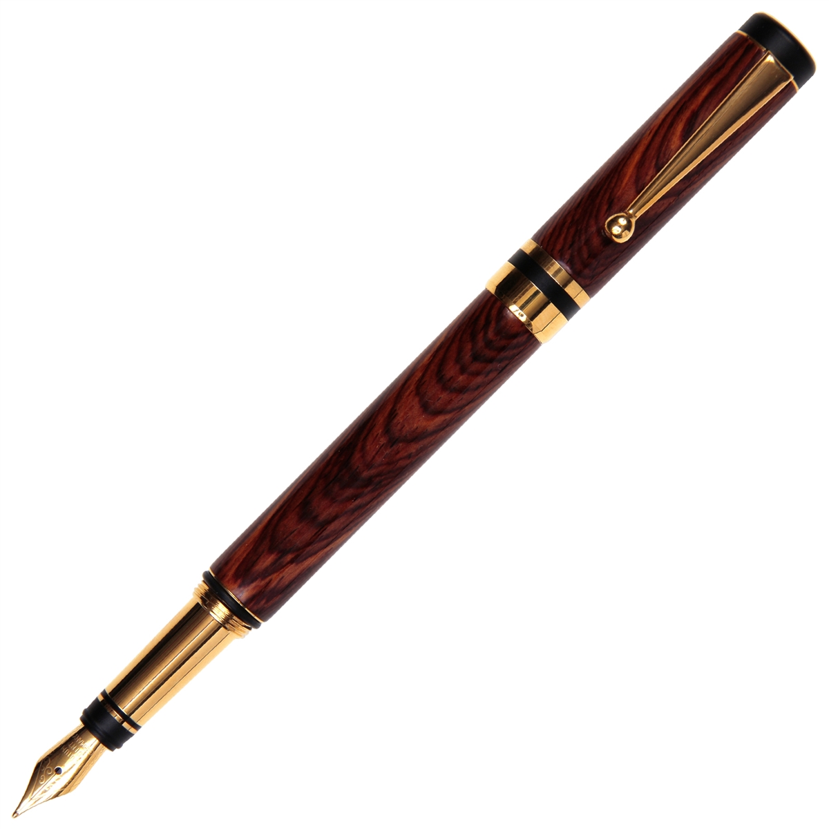 Classic Elite Fountain Pen - Cocobolo