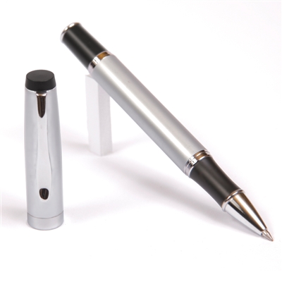 Lanier Grip Rollerball Pen - Silver