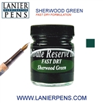 Private Reserve Sherwood Green Fast Dry Fountain Pen Ink Bottle 04-F-SG - Lanier Pens