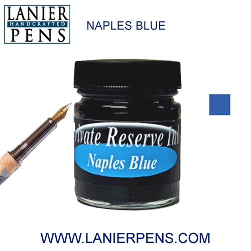 Private Reserve Naples Blue Fountain Pen Ink Bottle 03-nb - Lanier Pens