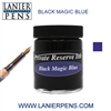 Private Reserve Black Magic Blue Fountain Pen Ink Bottle 28-bmb - Lanier Pens