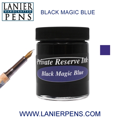 Private Reserve Black Magic Blue Fountain Pen Ink Bottle 28-bmb - Lanier Pens
