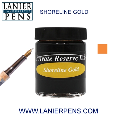 Private Reserve Shoreline Gold Fountain Pen Ink Bottle 22-sg - Lanier Pens