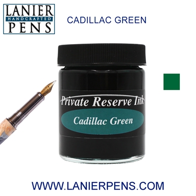 Private Reserve Cadillac Green Fountain Pen Ink Bottle 48-cd - Lanier Pens