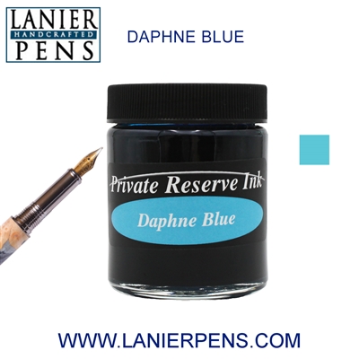 Private Reserve Daphne Blue Fountain Pen Ink Bottle 20-db - Lanier Pens