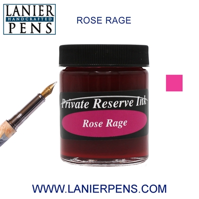 Private Reserve Rose Rage Fountain Pen Ink Bottle 45-rr - Lanier Pens