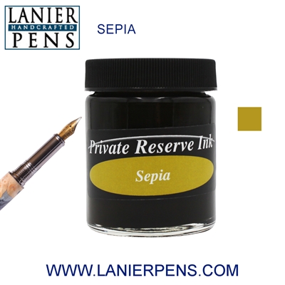 Private Reserve Sepia Fountain Pen Ink Bottle 46-se - Lanier Pens