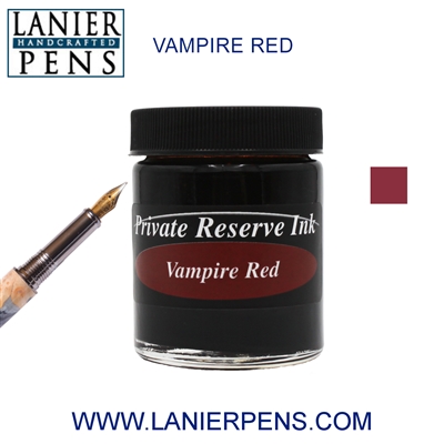 Private Reserve Vampire Red Fountain Pen Ink Bottle 47-vr - Lanier Pens