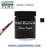 Private Reserve Ebony Purple Fountain Pen Ink Bottle 38-pe - Lanier Pens