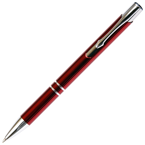 Budget Friendly JJ Ballpoint Pen - Red with Medium Tip Point By Lanier Pens