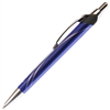 C202 Series Promotional Click Activated Ball Point Pen with a Blue aluminum body - Lanier Pens