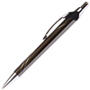 C206 Series Promotional Click Activated Ball Point Pen with a Gun Metal aluminum body - Lanier Pens