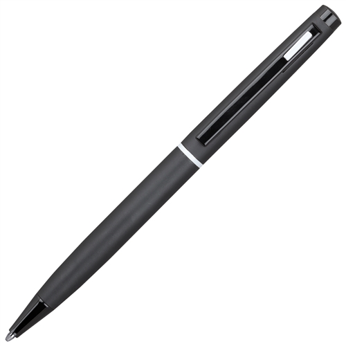 4G Ball Pen - Matt Black with White Accents