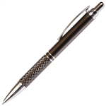 A206 Series Promotional Click Activated Pencil with a Gun Metal aluminum body - Lanier Pens