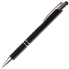 B200 Series Promotional Click Activated Ball Point Pen and Stylus with a Black aluminum body - Lanier Pens