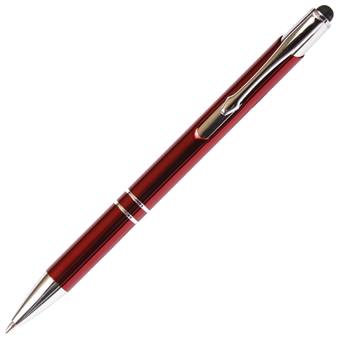 Budget Friendly Stylus JJ Ballpoint Pen - Red with Medium Tip Point By Lanier Pens