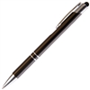 B206 Series Promotional Click Activated Ball Point Pen and Stylus with a Gun Metal aluminum body - Lanier Pens