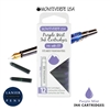 Monteverde G305PM Ink Cartridges Clear Case Gemstone Purple Mist- Pack of 12 / Monteverde G305PM Purple Mist Ink Cartridges Pack of 12