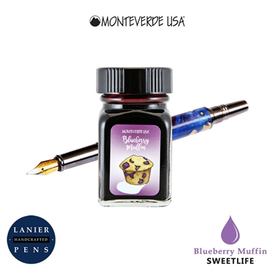 Monteverde G309BM 30 ml Sweet Life Fountain Pen Ink Bottle- Blubbery Muffin / Monteverde G309BM Blubbery Muffin Ink Bottle