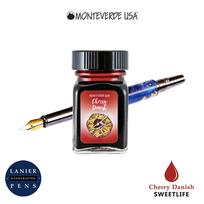 Monteverde G309CD 30 ml Sweet Life Fountain Pen Ink Bottle- Cherry Danish / Monteverde G309CD Cherry Danish Ink Bottle