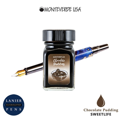 Monteverde G309CO 30 ml Sweet Life Fountain Pen Ink Bottle- Chocolate Pudding / Monteverde G309CO Chocolate Pudding Ink Bottle