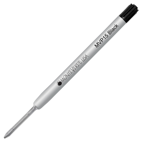 Monteverde Soft Roll Super Broad Ballpoint P15 Paste Ink Refill Compatible with most Parker Style Ballpoint Pens - (Super Broad Tip 1.4mm), Pens by Lanier