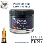 Private Reserve Ink Bottle 60ml - Ebony Purple (PR17010)
