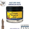 Private Reserve Ink Bottle 60ml - American Blue-Fast Dry Ink (PR17039)