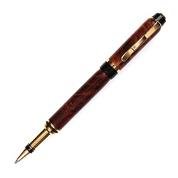 Cigar Rollerball Pen - Red Maple Burl