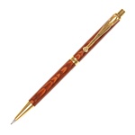 Slimline Pencil - Leopard Wood