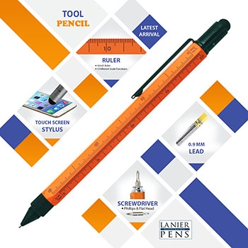 Monteverde Mechanical Tool Pencil - Orange