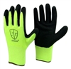 1 dozen (12 pairs) High visible Green LATEX PALM COATED Nylon flexible glove