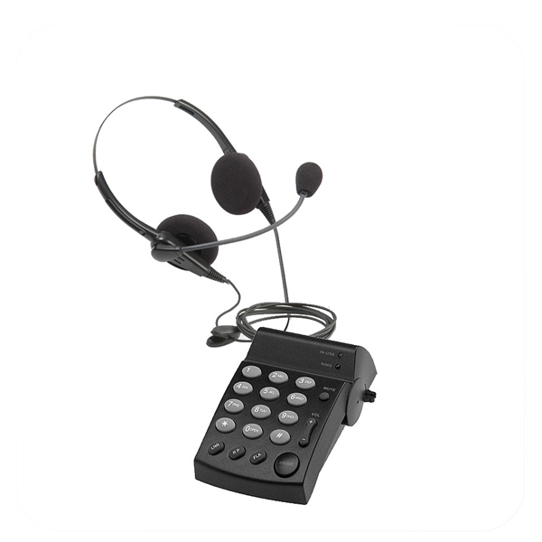 Chameleon 2233 Binaural Telephone Headset & Dial Pad System (DA202)